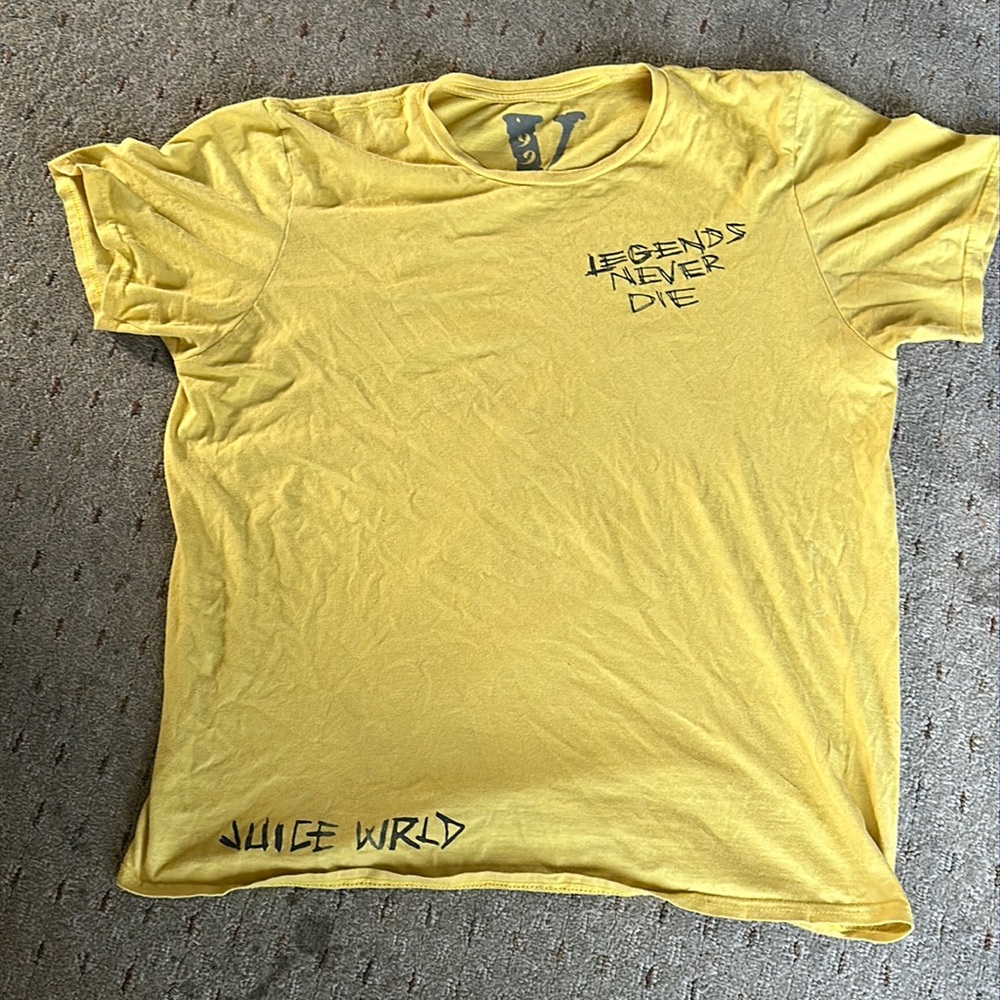 Vlone X JuiceWrld Legends Never Die T Shirt